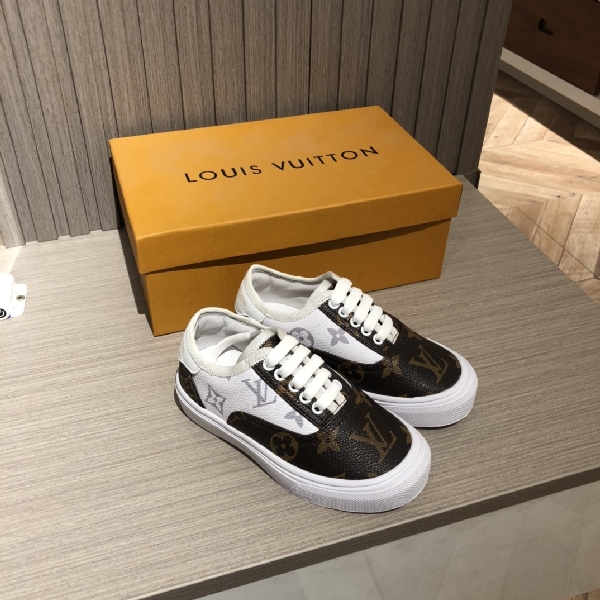 Replica LV top quality Children's Sneakers