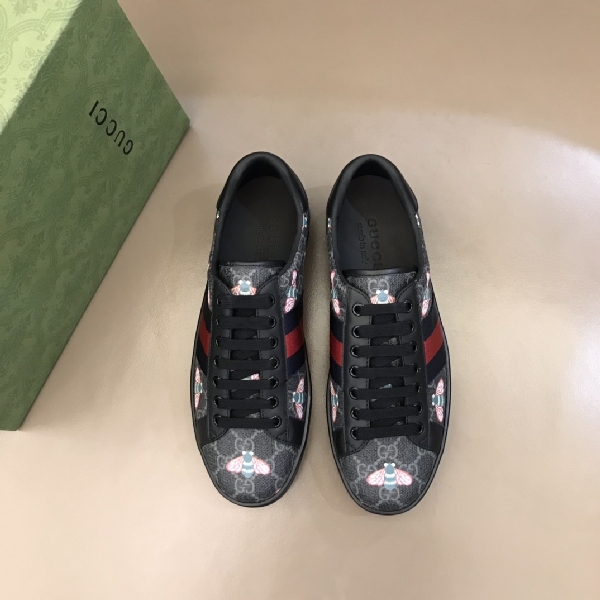 Replica GUCCI classic Sneaker white shoes series