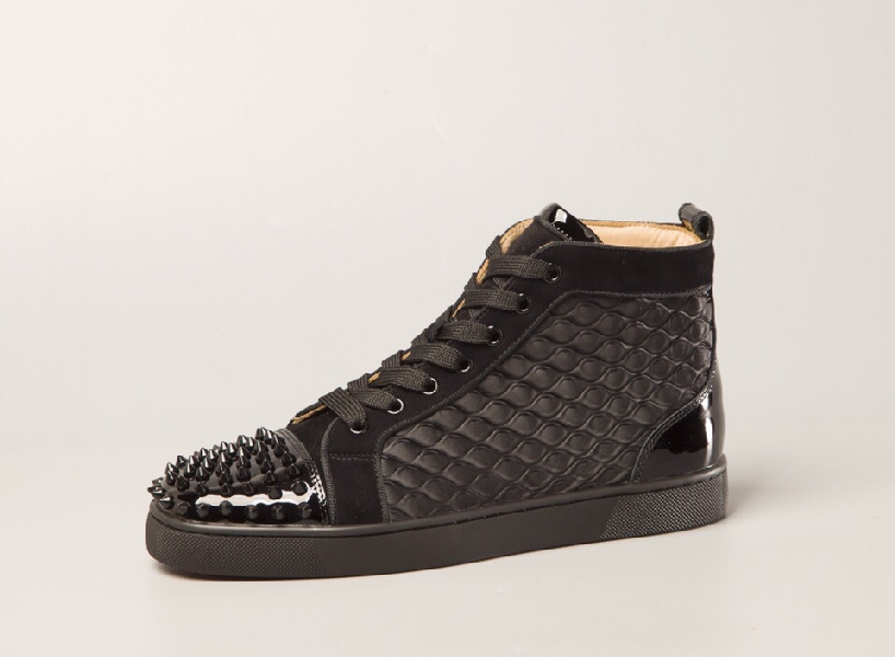 Replica Christian Louboutin Sneaker Louis Spikes Flat