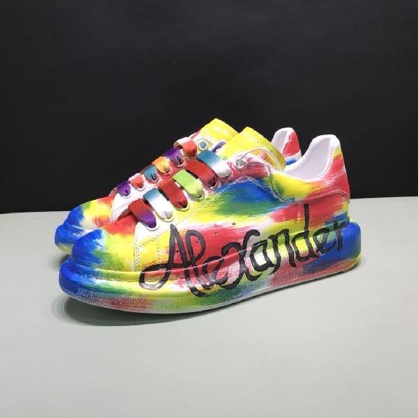 Replica Alexander McQueen Sneaker Oversized Graffiti