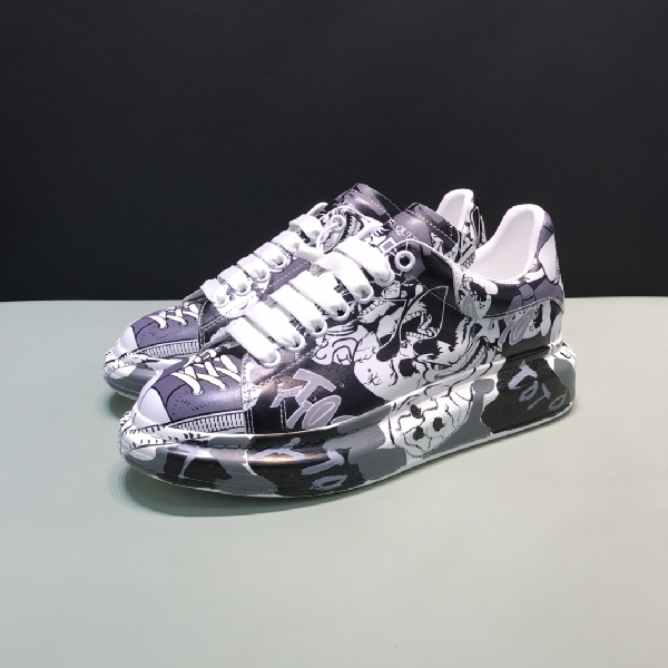 Replica Alexander McQueen Sneaker Oversized Graffiti