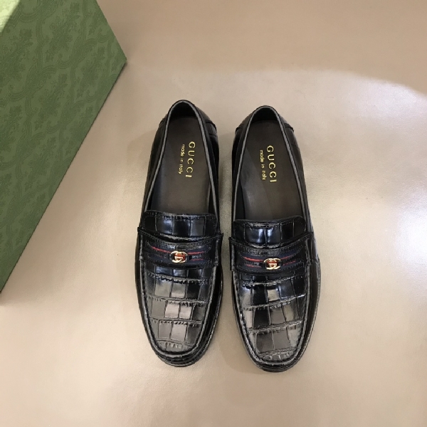 Replica GUCCI 2022 new arrival Couples Formal shoes