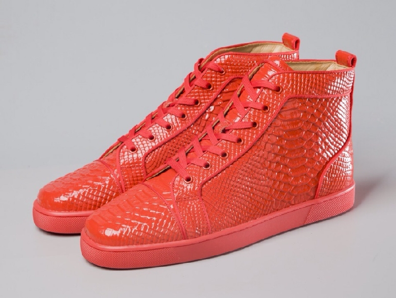 Replica Christian Louboutin Sneaker Louis Spikes Flat