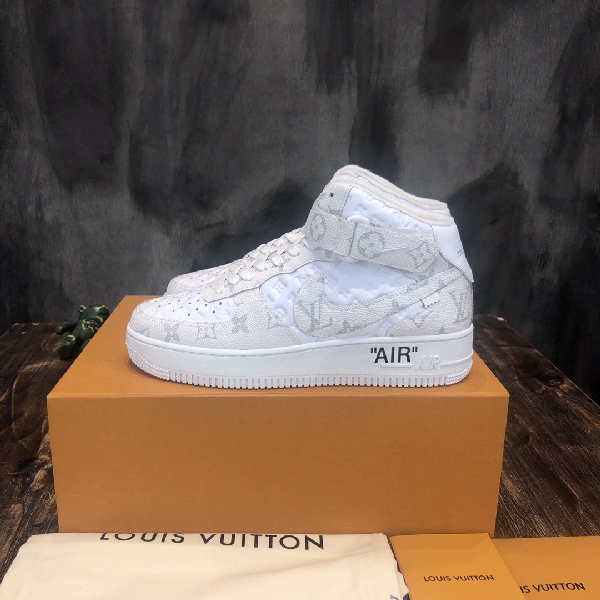 Replica LV x OFF-WHITE x Nike Fashion THE TEN style Men's Sneakers