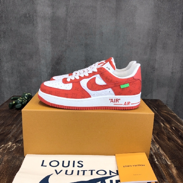 Replica LV x OFF-WHITE x Nike Fashion THE TEN style Men's Sneakers