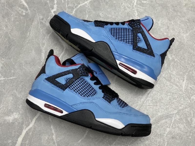 Replica Nike Sneaker Air Jordan4 in Blue