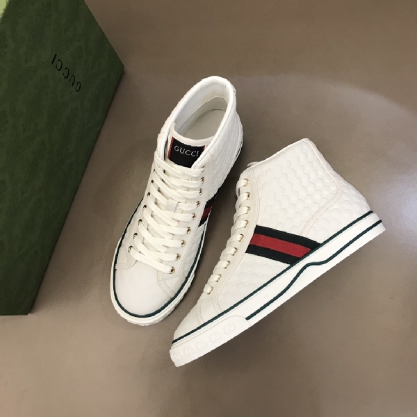 Replica Gucci Sneaker Tennis 1977 High in White