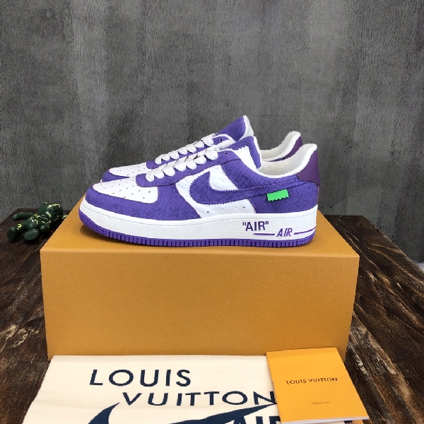 Replica LV x OFF-WHITE x Nike Fashion THE TEN style Men's Sneakers