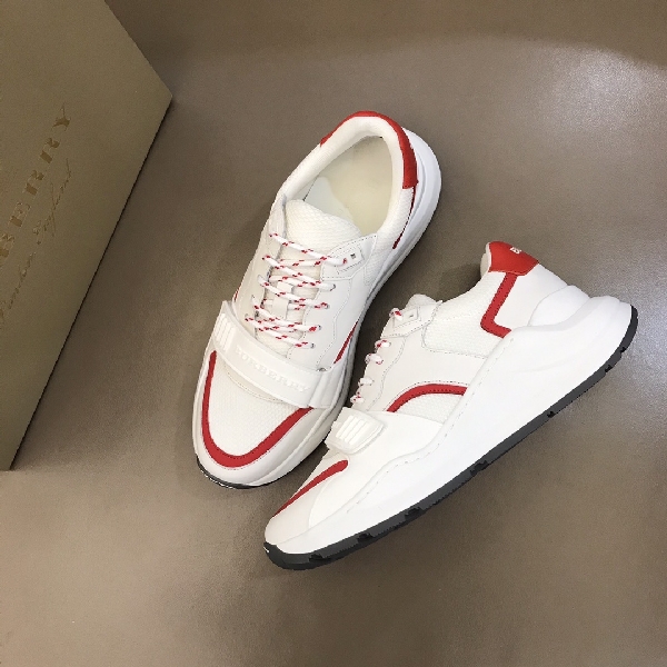 Replica BurBerry Sneaker Vintage Check Cotton in White