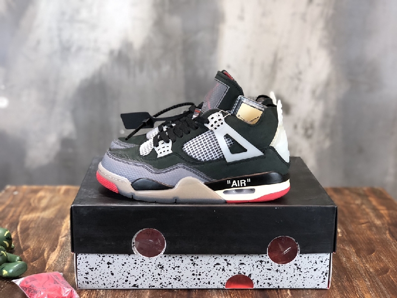 Replica OFF-WHITE X Air Jordan 4 Retro sneaker