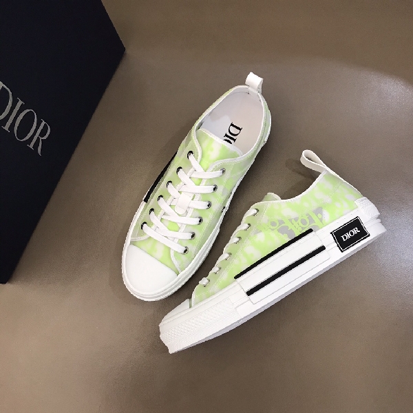 Replica Dior Sneaker B23 in Green low