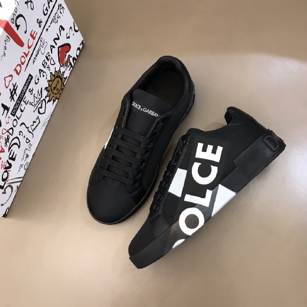 Replica DG Sneaker Portofino in Black