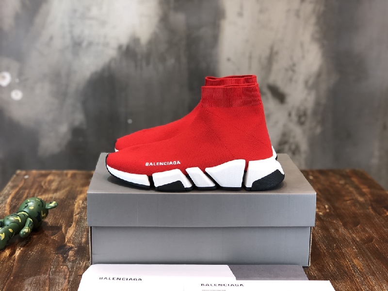 Replica Balenciaga Sneaker Speed Runner 2.0 in Red