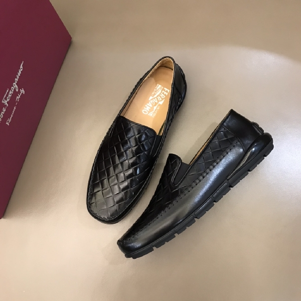 Replica Salvatore Ferragam Dress shoe Loafer in Black