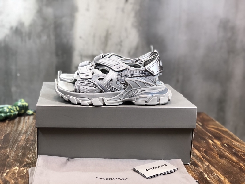 Replica Balenciaga Sandal Track 4.0 in White