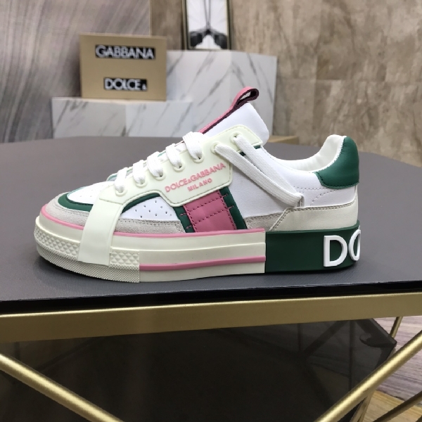 Replica DG Sneaker Calfskin 2.Zero custom in Pink