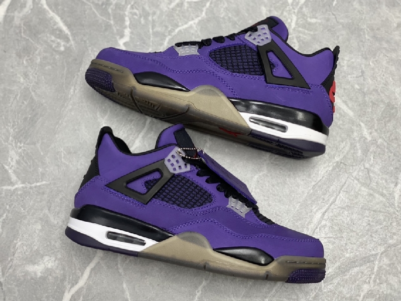 Replica Nike Sneaker Air Jordan4 in Purple