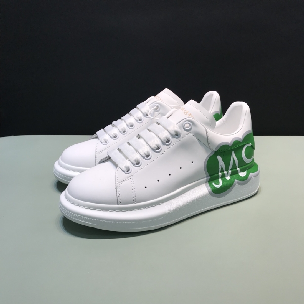 Replica Alexander McQueen Sneaker Oversized Green Letter