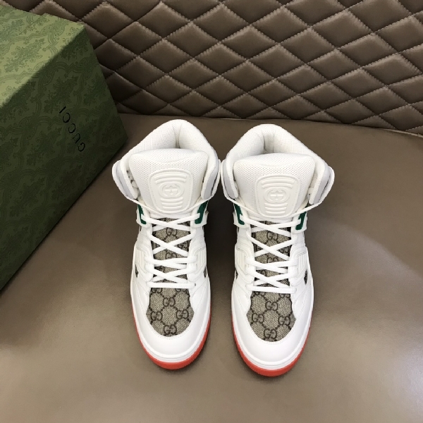 Replica Gucci couples high Basket shoes