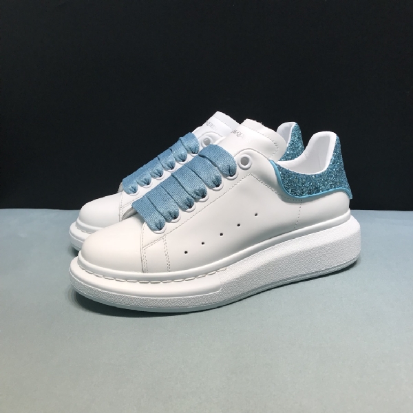 Replica Alexander McQueen Sneaker Oversized Blue Lace-up