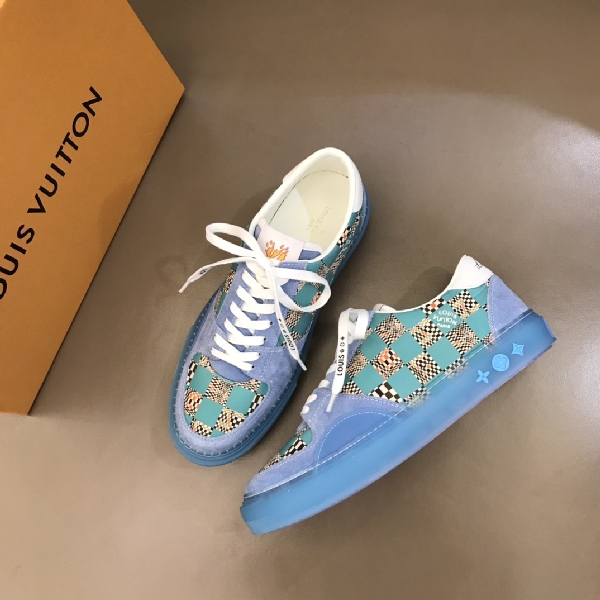 Replica Louis Vuitton Sneaker Ollie in Blue