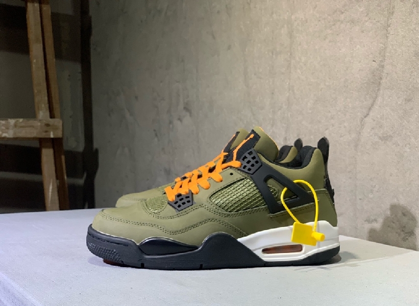 Replica Nike Sneaker Air Jordan4 Undftd in Green