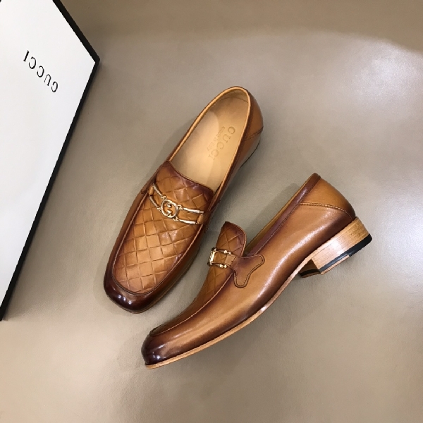 Replica Gucci Dress Shoe in Brown