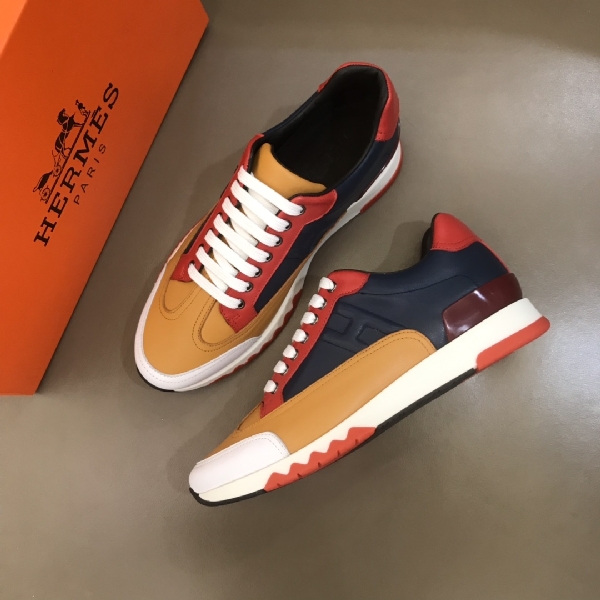 Replica Hermes Sneaker TRAIL in Orange