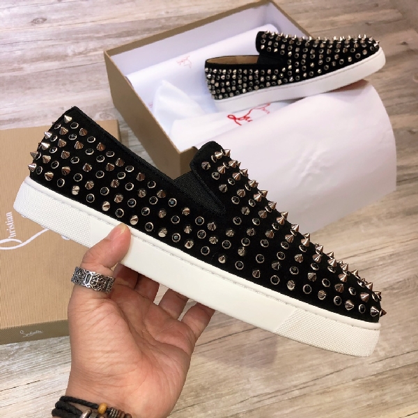 Replica Christian Louboutin Sneaker Roller-Boat Men's Flat