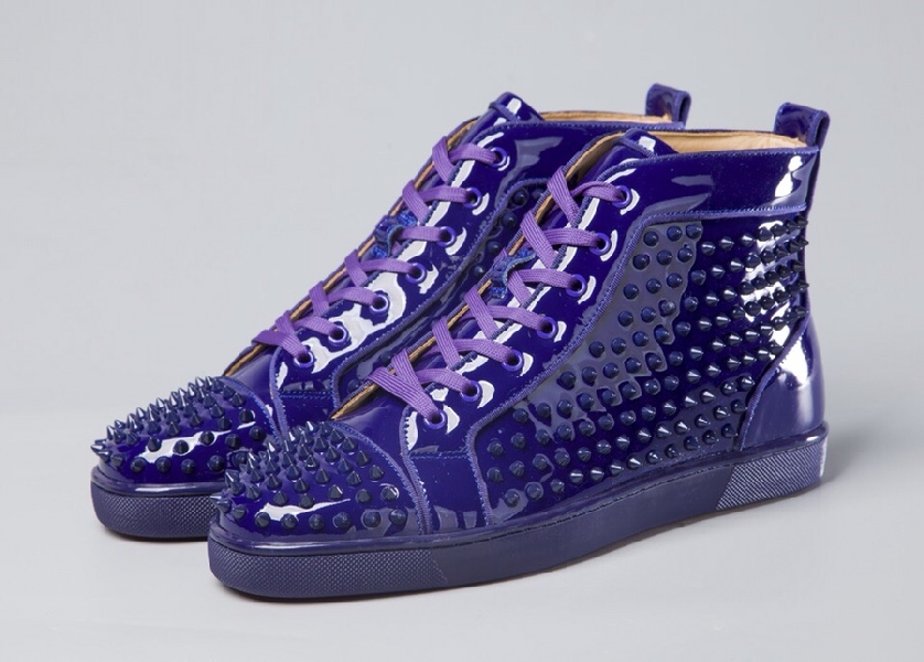 Replica Christian Louboutin Sneaker Louis Spikes Flat