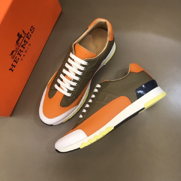 Replica Hermes Sneaker TRAIL in Brown