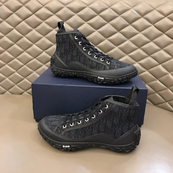 Replica Dior Sneaker B28 in Black high