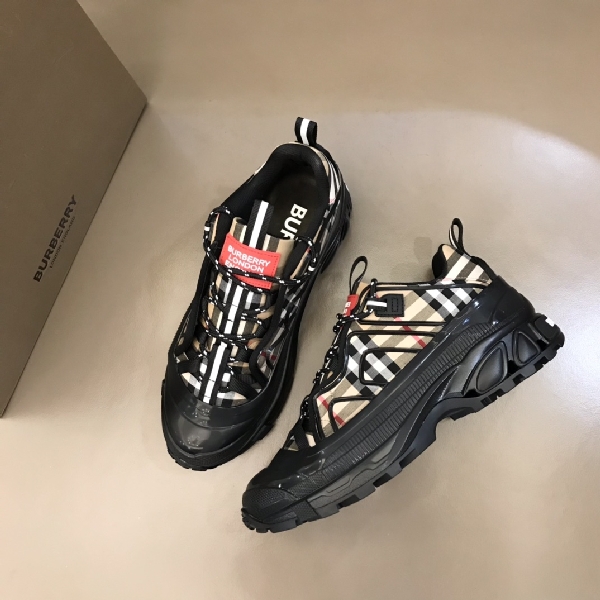 Replica BurBerry Sneaker Cotton Nylon Arthur