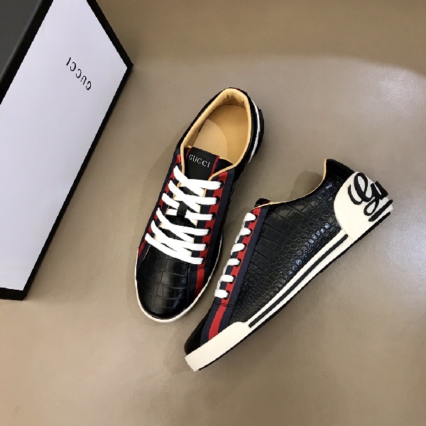 Replica Gucci Sneaker Tennis 1977 in Black