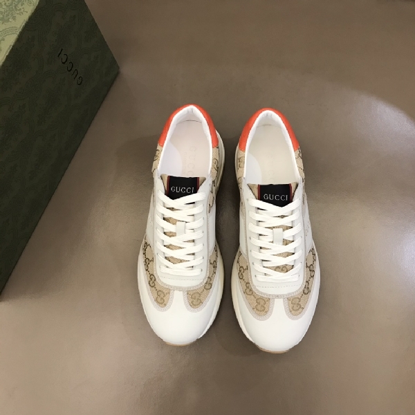 Replica GUCCI Men's Sneaker with calf printing