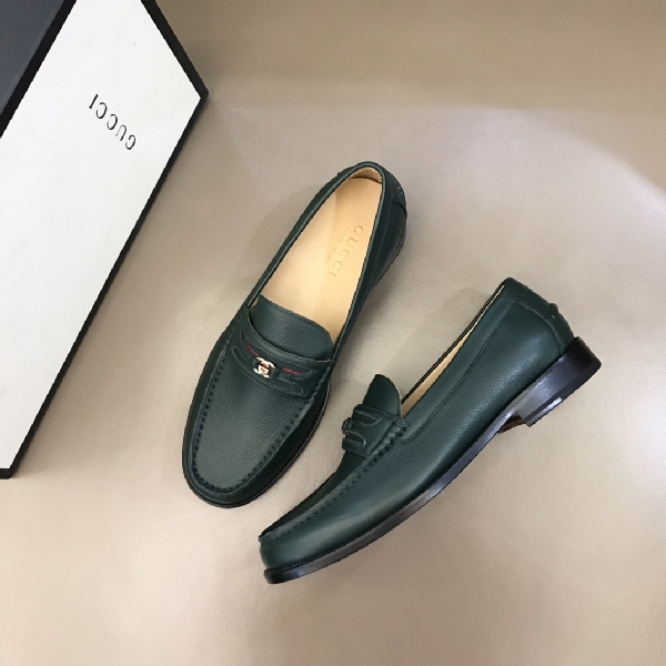 Replica Gucci Dress Shoe in Green