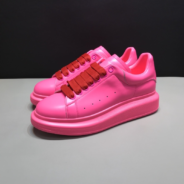 Replica Alexander McQueen Sneaker Oversized in Deep Pink