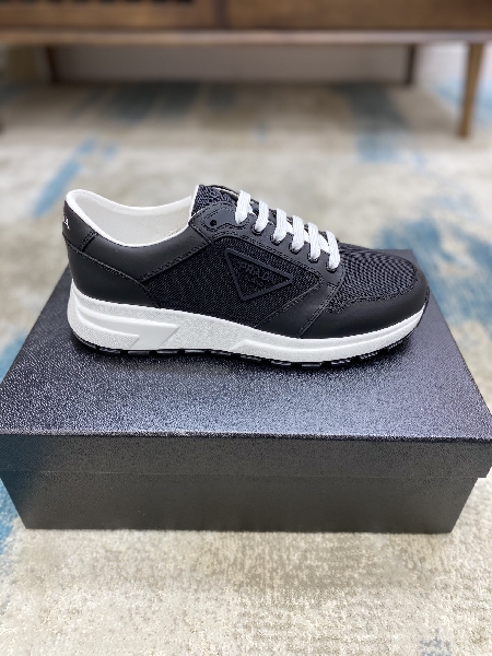 Replica Prada Leisure Sneaker in Black