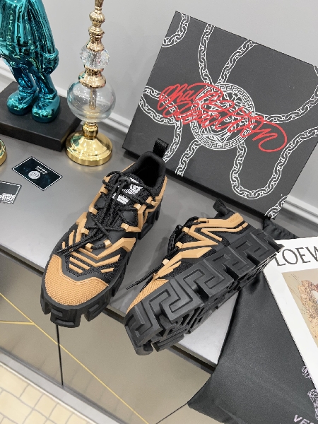 Replica Versace Sneaker Chain Reaction in Yellow