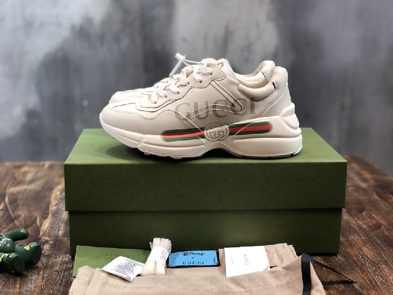 Replica Gucci Sneaker Rhyton Vintage in White