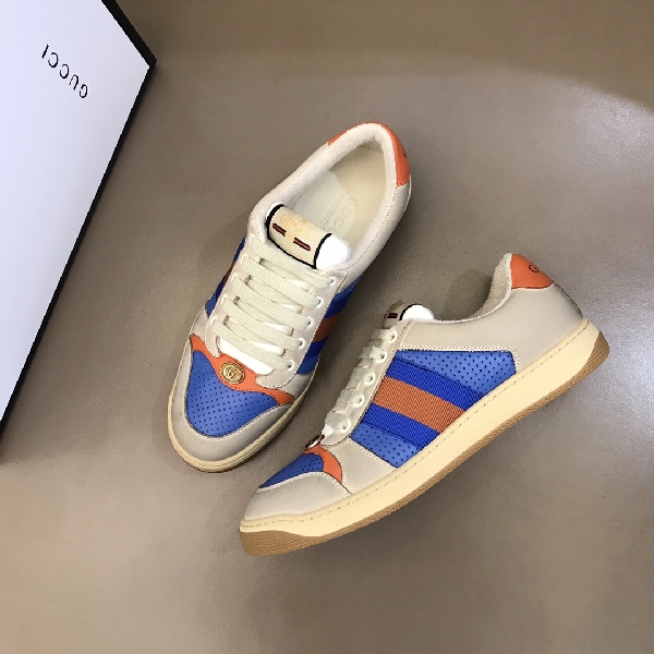 Replica Gucci Sneaker Screener Low in Cream