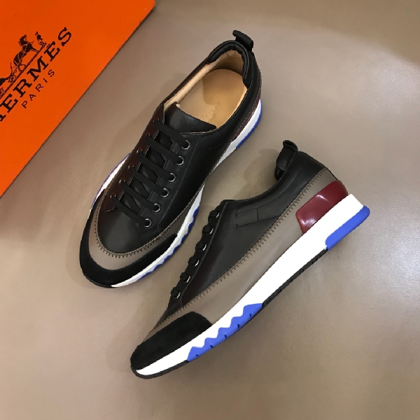 Replica Hermes Sneaker TRAIL in Black