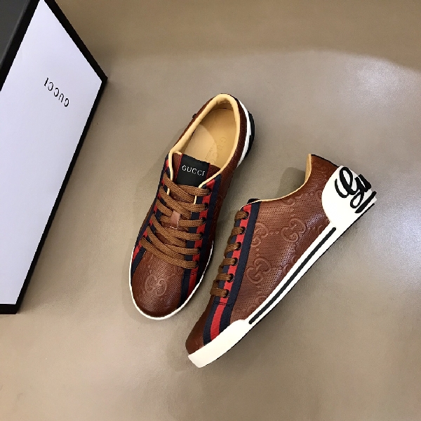 Replica Gucci Sneaker Ace in Brown