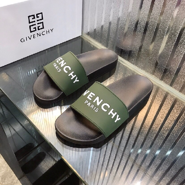 Replica Givenchy slipper in Green