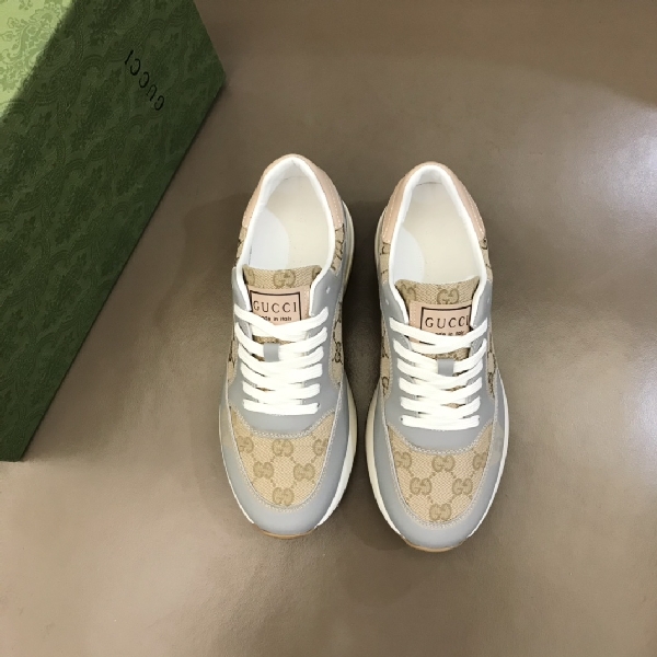 Replica GUCCI Men's Sneaker with calf printing