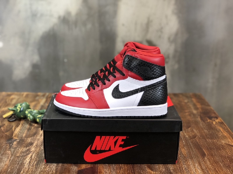 Replica Air Jordan retro 1 High OG "Satin Red" Sneaker