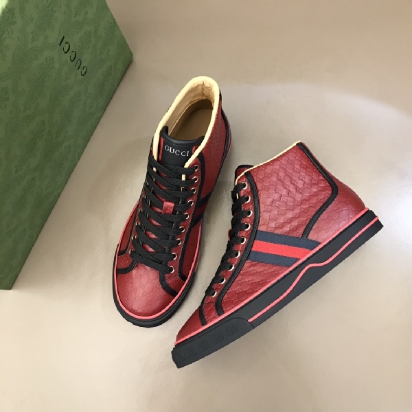 Replica Gucci Sneaker Tennis 1977 High in Red