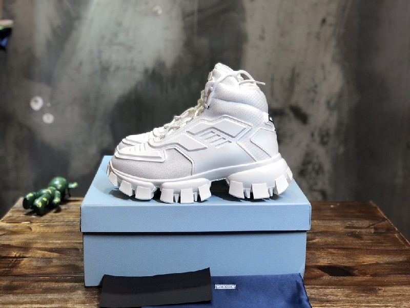 Replica Prada classic high sneaker with King kong series