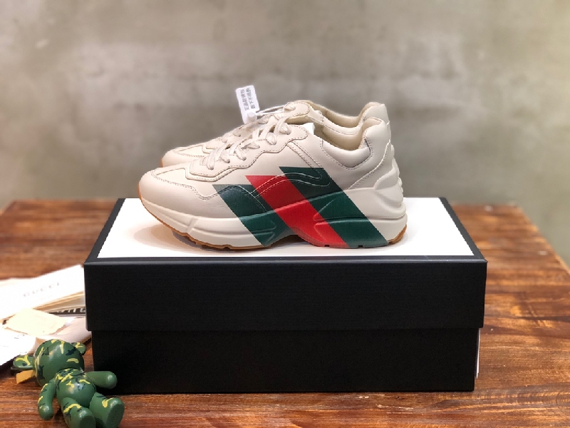 Replica Gucci Sneaker Rhyton Vintage in White