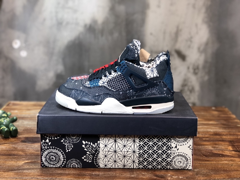 Replica Nike Sneaker Air Jordan4 in Blue